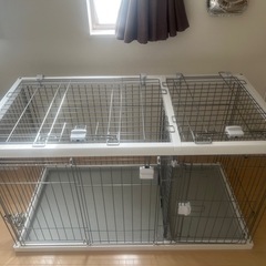 値下げしました　　ペティオ　ペットゲージの画像