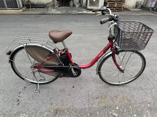 Panasonic電動自転車24(12ah、5️⃣点灯)