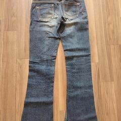 レディース ジーパン フレアデニムパンツ ウエスト58cmの画像