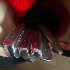 ゴルフバッグ　クラブの画像