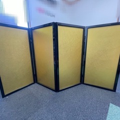 五月屏風　飾り　中古品　85×85（2枚）