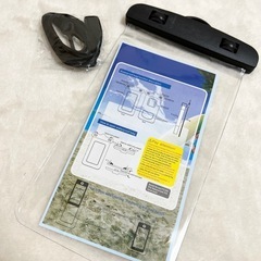【3点セット】スマホストラップ 防水ケース ガラスフィルムの画像