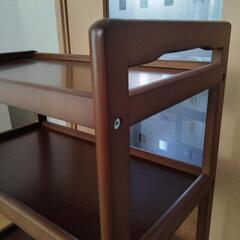 お取引中　キッチンワゴン　木製　の画像