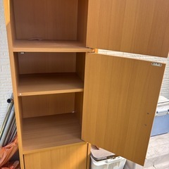 引き取り者決定3段ボックス扉付き　縦180の画像