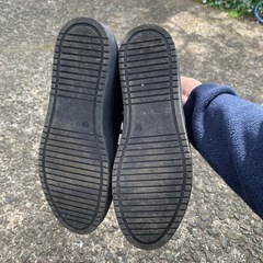 GU リアルレザースニーカー　28cmの画像