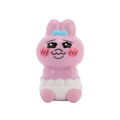 新品　おぱんちゅうさぎ　スクイーズマスコット