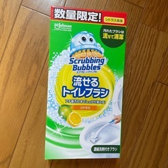 未開封　スクラビングバブル　トイレ掃除ブラシ