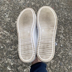 GU リアルレザースニーカー　28cmの画像