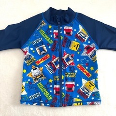 プラレール　ラッシュガード　90センチ