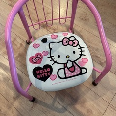子供パイプイス　キティー