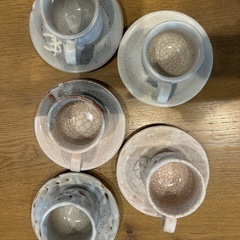 美濃焼？ティーセットの画像