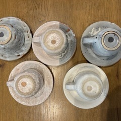 美濃焼？ティーセットの画像