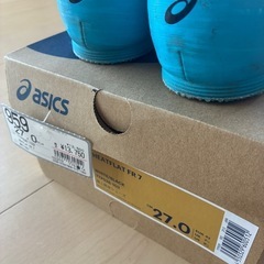 陸上スパイク27.0cm HEATFLAT FR7 アシックス の画像