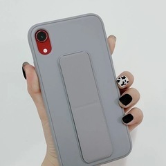 スマホケース　グレー　iPhone12