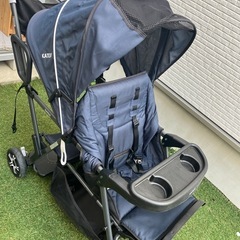 『取引中』2人乗りベビーカーの画像