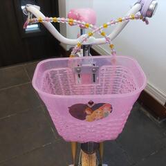 幼児　女の子向け自転車　プリンセスの画像