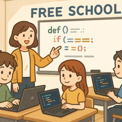 【5月上旬開始】不登校支援✖️プログラミングフリースクールの無料...