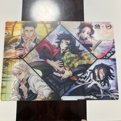 鬼滅の刃　下敷き　くら寿司の画像