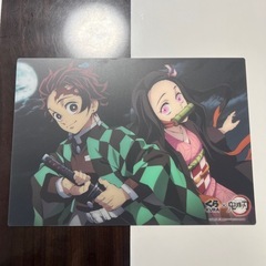 鬼滅の刃　下敷き　くら寿司の画像