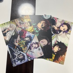 鬼滅の刃　下敷き　くら寿司