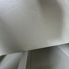 ニトリ　システムデスク　ザッキー　110　ホワイト　手渡し　幅1100mm×奥行530mm×高さ1150mmの画像