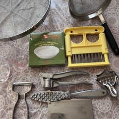 調理器具いろいろ