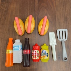 ホットドッグ屋さんセットの画像
