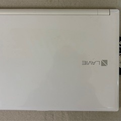 【中古品】【美品】NEC LAVIE 型番：PC-NS700JAW ノート型パソコンの画像
