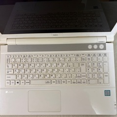 【中古品】【美品】NEC LAVIE 型番：PC-NS700JAW ノート型パソコンの画像