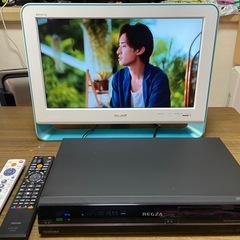 20インチTVとHDDレコーダー