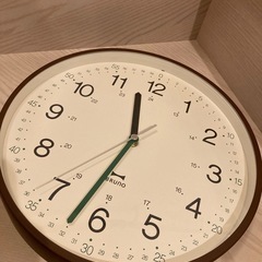 BRUNO イージータイムクロック ブラウン　時計の画像