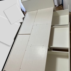 【受け渡し先決定】ベッドフレーム　シングル　大容量収納