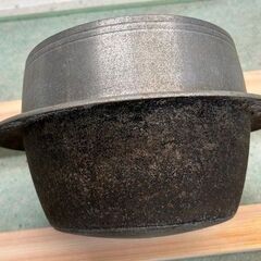 羽釜　20ｃｍ　ＢＢＱ　アウトドア　古民家　レトロの画像