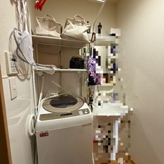 ランドリーラック　洗濯機上の棚　受け渡し予定者様決まりました！の画像