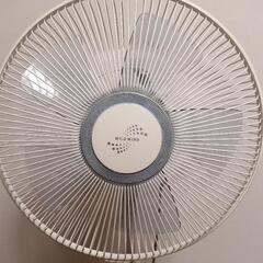 【美品】サンヨー SANYO 扇風機 クリアブルー EF-30SM3の画像