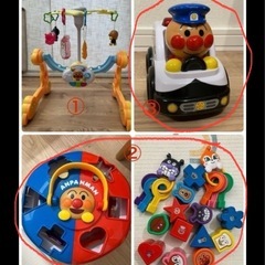 アンパンマンおもちゃセットの画像
