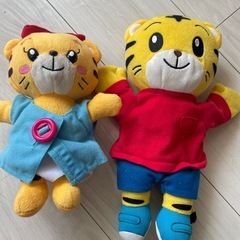 アンパンマン　しまじろう　など　　ぬいぐるみの画像