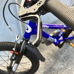 【お取引中】子供用自転車16インチ　DバイクMaster+【ブルー】の画像