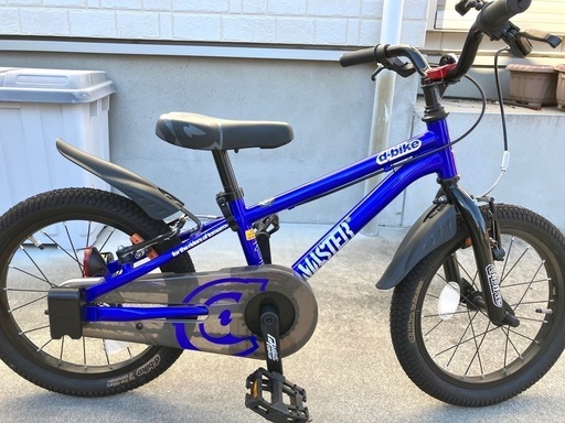 【お取引中】子供用自転車16インチ　DバイクMaster+【ブルー】