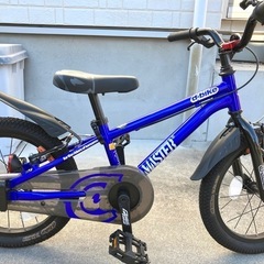 【お取引中】子供用自転車16インチ　DバイクMaster+【ブルー】の画像