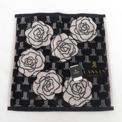 LANVIN (ランバン) ハンカチ タオルハンカチ2枚セット 綿100％ 開封済未使用品の画像
