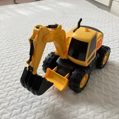 ショベルカー こどもおもちゃ働く車の画像