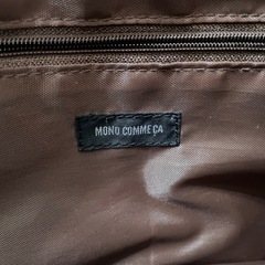 MONO COMME CAカバン バッグ👜 婦人ものの画像
