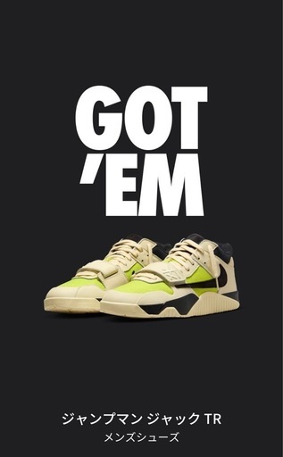 NIKE ナイキ ジャンプマン ジャンプ TR メンズシューズ28.0