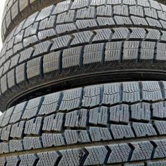 スタッドレスタイヤ 14インチ 185 70 R14 ノート ホイール 山あり 茨城県 引き取り限定の画像