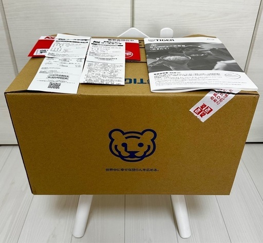 【商談中となりました】炊飯器新品タイガー魔法瓶JPV-T100KVブラック