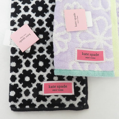 ハンカチ 5枚セット Vivienne Westwood×1 FURLA×1 kate spade×2 HANAE MORI×1 綿100％ 開封済未使用品の画像