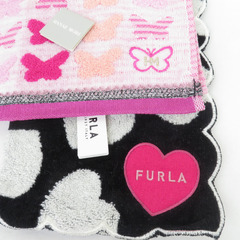 ハンカチ 5枚セット Vivienne Westwood×1 FURLA×1 kate spade×2 HANAE MORI×1 綿100％ 開封済未使用品の画像