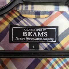 値下げしました！お🉐BEAMS✨メンズＬサイズの画像