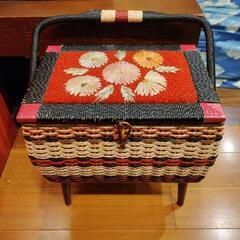 昭和レトロ　裁縫箱